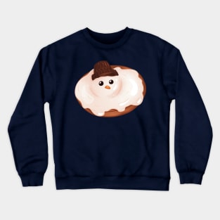 Melted Snowman Cookie Crewneck Sweatshirt